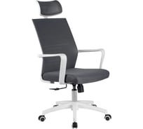 Кресло Riva Chair RCH A819 белый пластик/серая сетка УЧ-00000927
