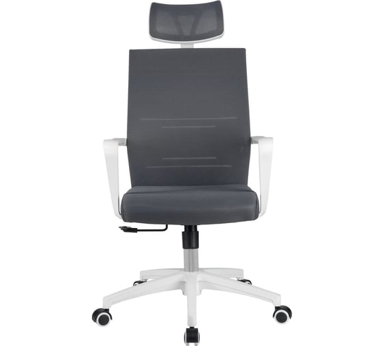 Кресло Riva Chair RCH A819 белый пластик/серая сетка УЧ-00000927