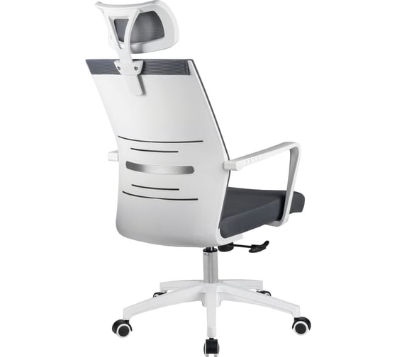 Кресло Riva Chair RCH A819 белый пластик/серая сетка УЧ-00000927