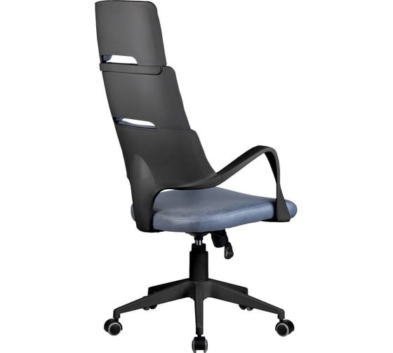 Кресло Riva Chair RCH Sakura черный пластик/фьюжн Альпийское озеро 189 УЧ-00000811