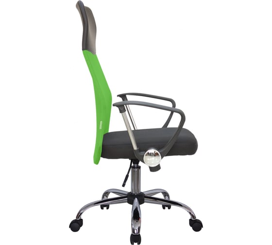Кресло Riva Chair RCH 8074 чёрная ткань/зеленая сетка УЧ-00000875