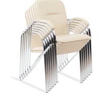 Офисное кресло Chairman 850 экопремиум бежевый N 6 шт 00-07180780