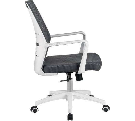 Кресло Riva Chair RCH B819 белый пластик/серая сетка УЧ-00000928