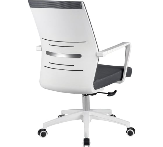 Кресло Riva Chair RCH B819 белый пластик/серая сетка УЧ-00000928