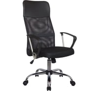 Кресло Riva Chair RCH 8074 чёрная ткань/чёрная сетка УЧ-00000050