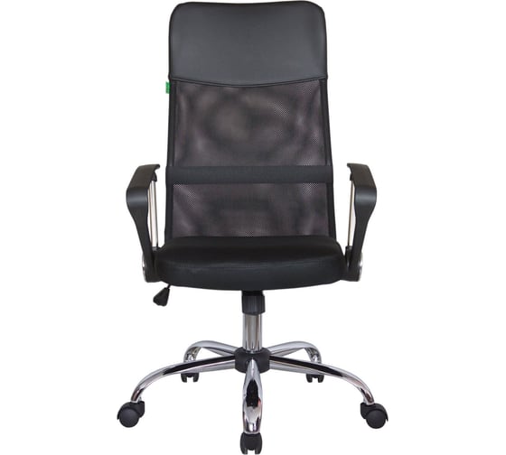 Кресло Riva Chair RCH 8074 чёрная ткань/чёрная сетка УЧ-00000050