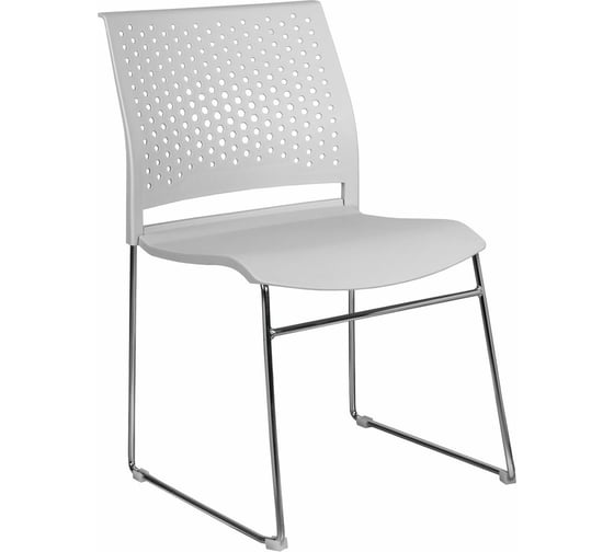 Кресло Riva Chair RCH D918 D918-1 светло-серый пластик УЧ-00000836