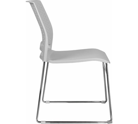 Кресло Riva Chair RCH D918 D918-1 светло-серый пластик УЧ-00000836