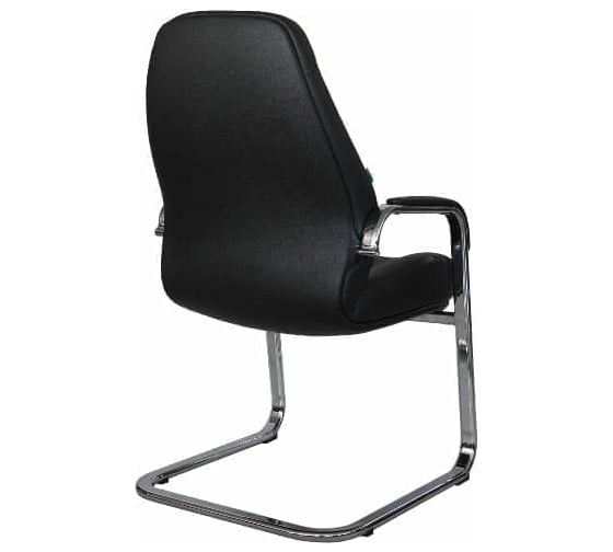 Кресло Riva Chair RCH F385 натуральная кожа черный А8 УЧ-00000524