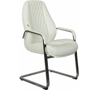 Кресло Riva Chair RCH F385 натуральная кожа белый 6207 УЧ-00000525