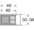 Система выдвижная ALVEUS AS Cargo 30 см, 1x10л/1x15л 3610871 3