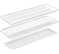 Посудосушитель GTV с поддоном в модуль 800 мм, с рамкой, белый 4270