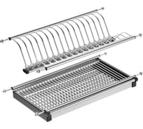 Посудосушитель GTV с поддоном 360 мм, нержавеющая сталь LE 400 ЛАЙТ 2620