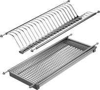 Посудосушитель GTV с поддоном 560 мм, нержавеющая сталь LE 600 ЛАЙТ 25023