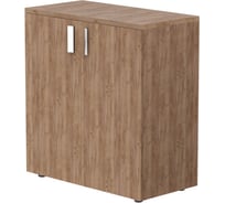 Шкаф для документов низкий Альянс мебель 800x400x830 ШДН Дуб крафт табачный