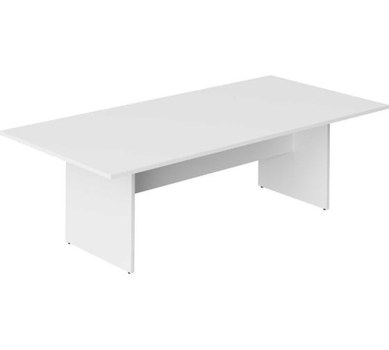 Стол переговоров Альянс мебель СТАР 2400x1200x750 С.СПРГ-24.12 Белый