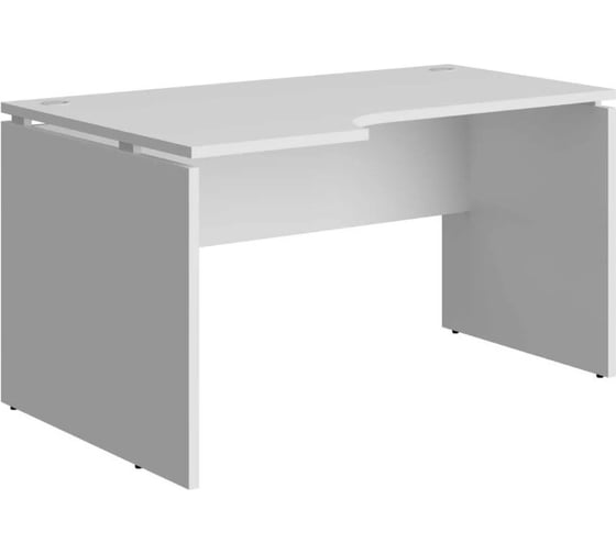 Стол письменный угловой Альянс мебель левый STAR 1400x900/700x750 С.СПУ-14.9Л Белый