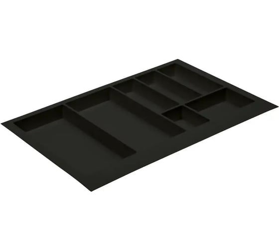 Лоток для столовых приборов GTV AXISPACE в ящик 800 мм, черный, WK-SZ-AS-800-20 1