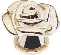 Ручка кнопка CAPPIO Rose 01 белая с золотым 4647190