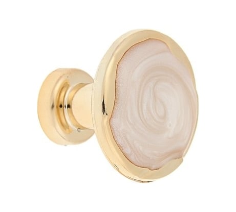 Ручка кнопка ТУНДРА РК018GP цвет золото 3556893