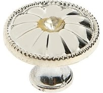 Ручка кнопка TUNDRA РК116GP цвет хром 4266304