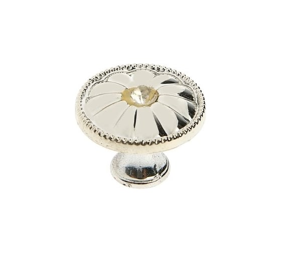 Ручка кнопка TUNDRA РК116GP цвет хром 4266304 1