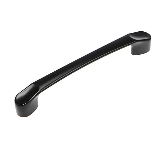 Ручка скоба ТУНДРА PC180BL м/о 96 мм, черная 4320354
