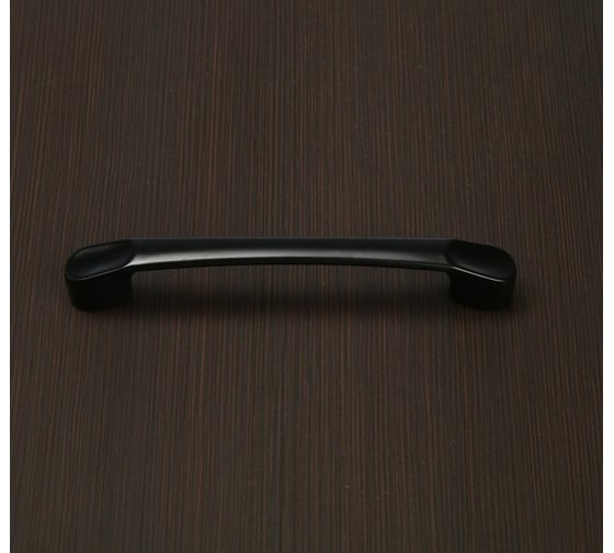 Ручка скоба ТУНДРА PC180BL м/о 96 мм, черная 4320354