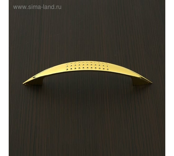 Ручка скоба ТУНДРА STANDART РС003 м/о 96 мм, цвет золото 4645173