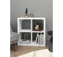 Стеллаж Комфорт-Питер 77x77, цвет Белый, 290 Белый шагрень 950203290