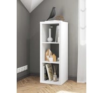 Стеллаж Комфорт-Питер 42x112, цвет Белый, 290 Белый шагрень 950204290