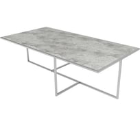 Журнальный стол Мебелик Амадео винтаж/хром 4423