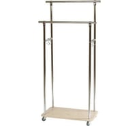 Гардеробная вешалка Мебелик Кейп дуб беленый 6711