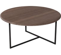 Журнальный стол Мебелик Маджоре акация/чёрный 6353