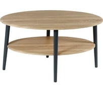 Журнальный стол Мебелик Эль СЖ-01 дуб сонома/серый 580