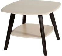 Журнальный стол Мебелик Хадсон дуб белёный/венге 579