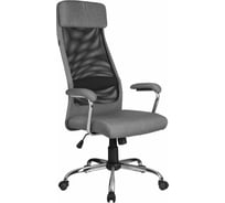 Кресло RIVA Chair RCH 8206HX серая ткань/чёрная сетка УЧ-00000751