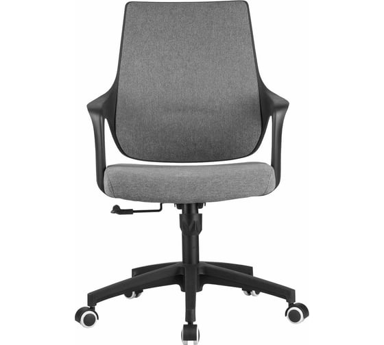 Кресло RIVA Chair RCH 928 серый кашемир/чёрный пластик УЧ-00000717