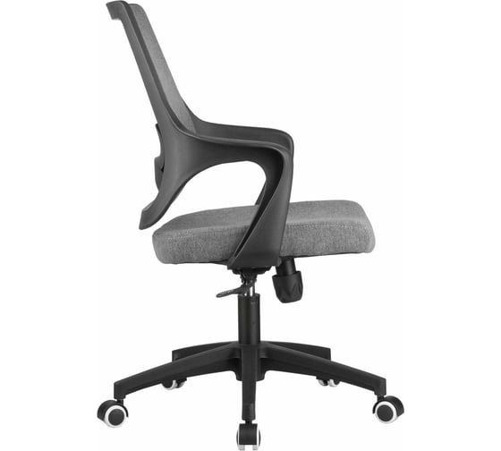 Кресло RIVA Chair RCH 928 серый кашемир/чёрный пластик УЧ-00000717