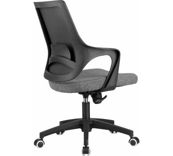 Кресло RIVA Chair RCH 928 серый кашемир/чёрный пластик УЧ-00000717