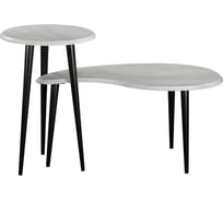 Журнальный стол Мебелик BeautyStyle 2 дуб дымчатый/венге 6760