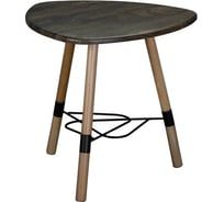 Журнальный стол Мебелик Лючия 2104 черный/бук/дуб маррон 6483