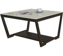 Журнальный стол Мебелик BeautyStyle 1 венге/стекло бежевый 139