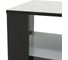 Стол журнальный Мебелик БьютиСтайл 5 венге/ стекло белое 1653 2300 11