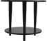 Журнальный стол Мебелик BeautyStyle 10 венге/стекло черное 2489 12