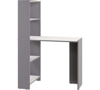 Стол-стеллаж рабочий Атмосфера ЛАЙТ/Серый шифер/Белый МК 00-00028241