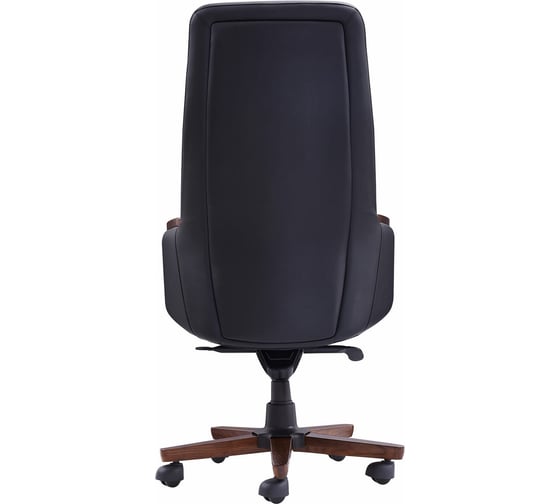 Кресло ОФИСМАГ HAWASAN Desire EX-771, мультиблок, дерево, натуральная кожа, черное 532935