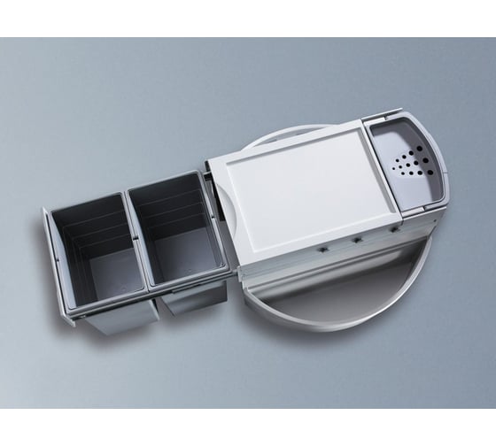 Система вращающаяся выдвижная ALVEUS Rondo 2x18л, 1x12,5л , 3645121