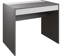 Стол письменный Атмосфера ЛАЙТ Серый шифер/Белый 00-00027282