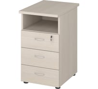 Тумба стационарная Комфорт-Питер с замком 430 Дуб Шамони светлый Р20.18.430